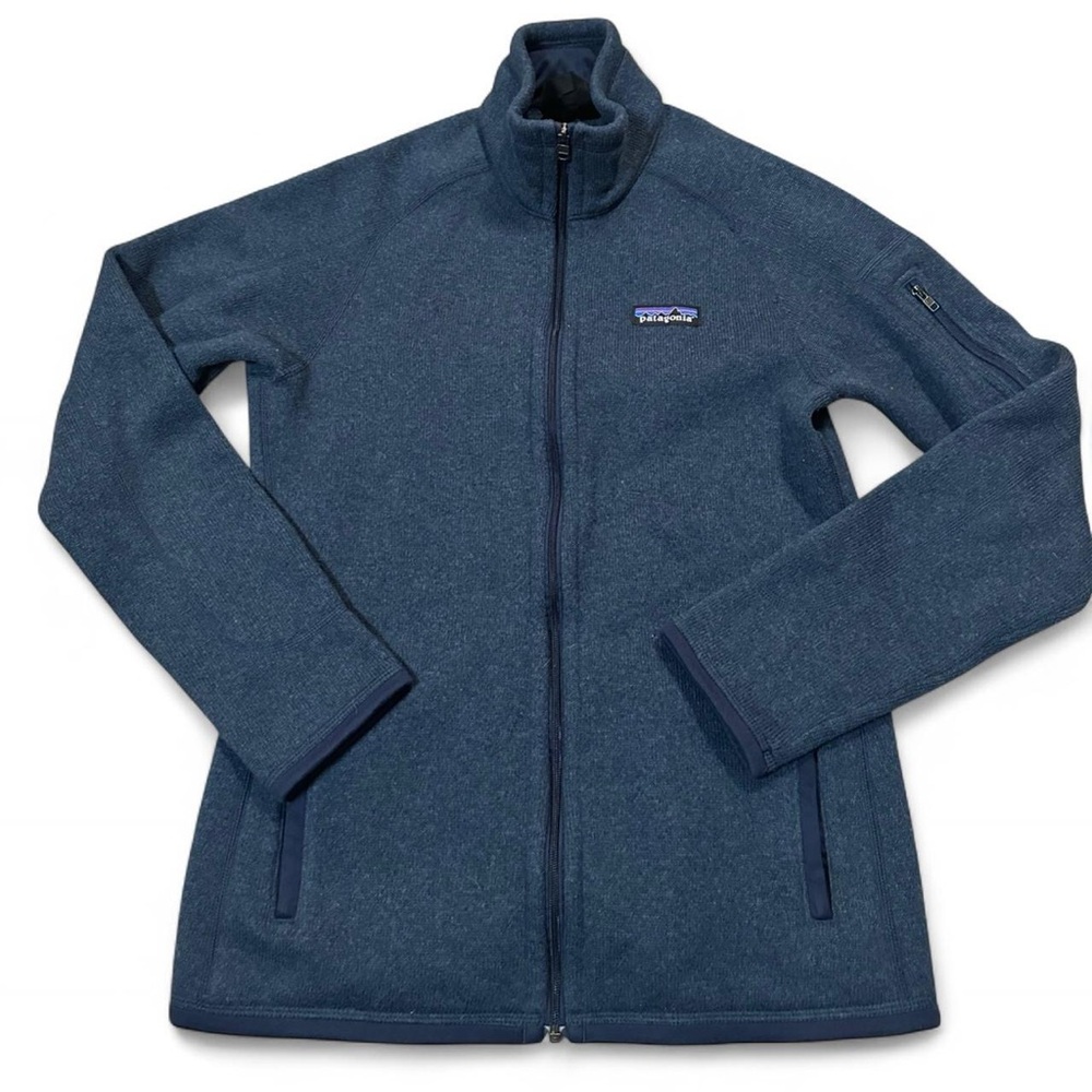 Patagonia Women’s Navy Blue Better Sweater Fleece Full Zip‎ Jacket Size XS